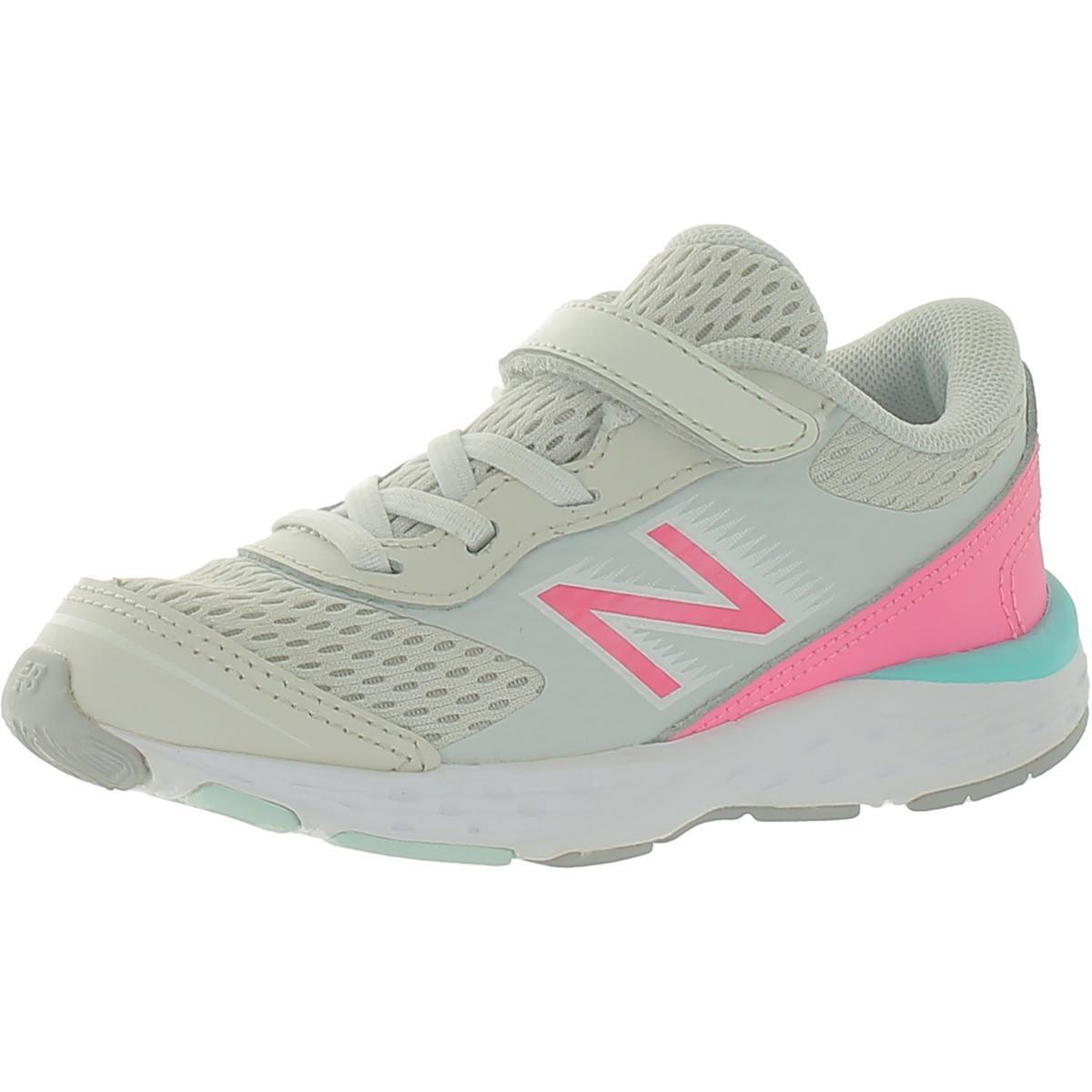 Повседневные и модные кроссовки New Balance для девочек серого цвета 6.5 Medium (B, M) Big Kid 7148