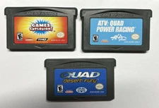 Game Boy Advantage - Games Explosion/ATV Quad Power Racing/Quad Desert Fury