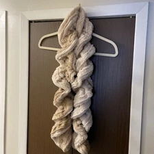 Dennis Basso Faux Fur Scarf Scrunch Pull Through