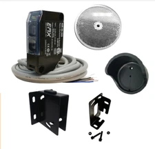 EMX NIR-50-325 UL325 RETROREFLECTIVE PHOTOEYE KIT GATE OPENER SAFETY SENSORS
