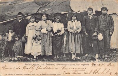 Argentina - ISLA BERTRAND Archipielago Fueguino - Indios Yagan - Ed. R. Rosauer