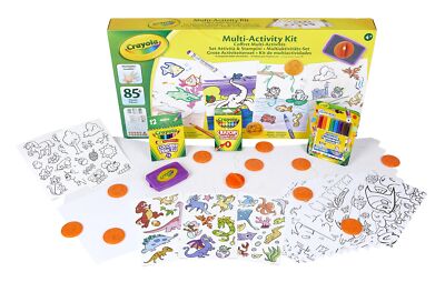 Crayola Deluxe Kreativset 85+ Teile Malset Kinder Alter 4+ Geschenk