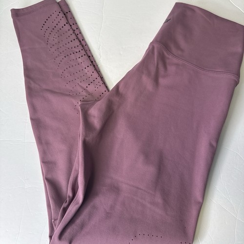 Glyder Damen Fierce Leggings. Größe M.   Zebra Print Laser Cut. Mauve. - Bild 1 von 6