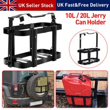10L/20L UNIVERSAL LOCKABLE JERRY CAN HOLDER FUEL TANK BASKET MOUNT RACK BRACKET