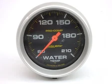 AutoMeter 5469 Pro-Comp 2-5/8" 60-210°F Stepper Motor Water Temperature Gauge