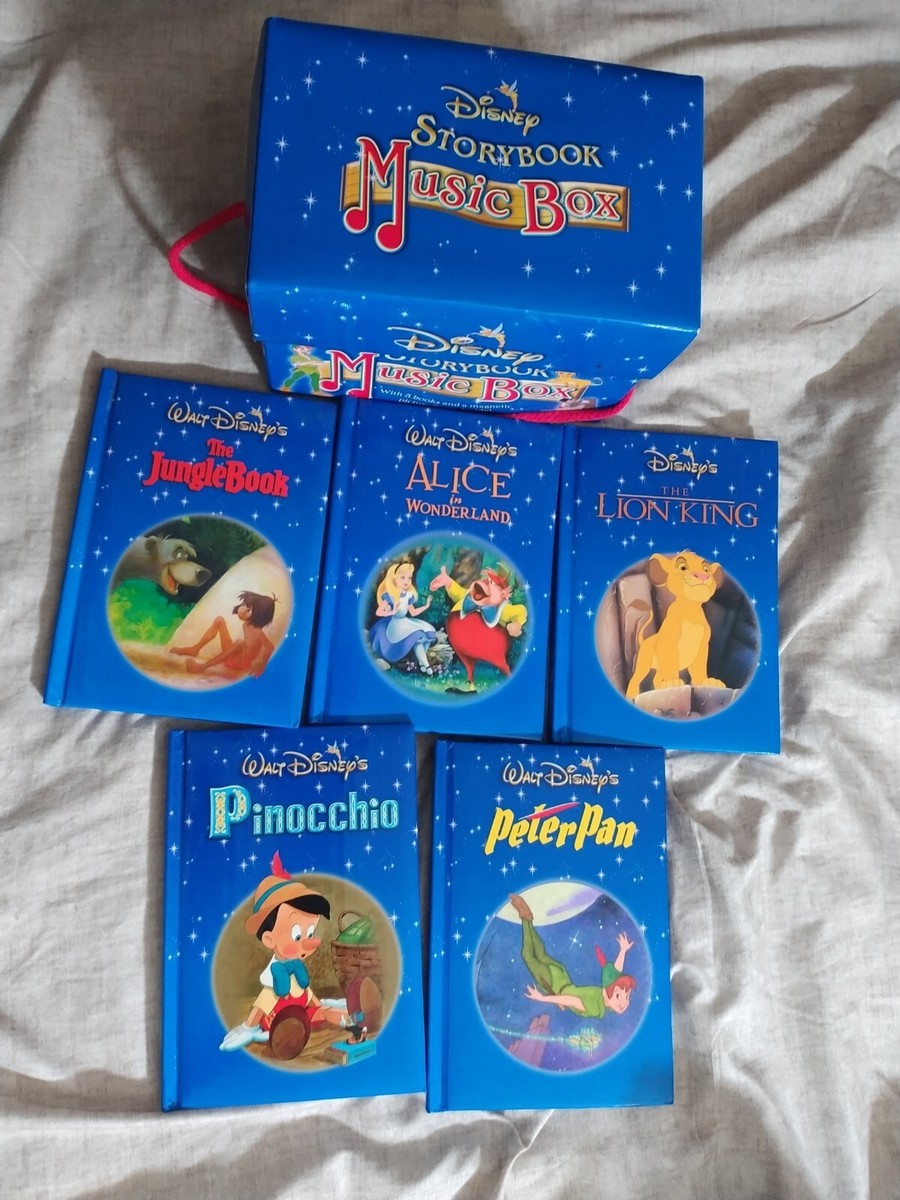 Disney's Christmas Music Box Book Boxed Set 5 HC Story Books