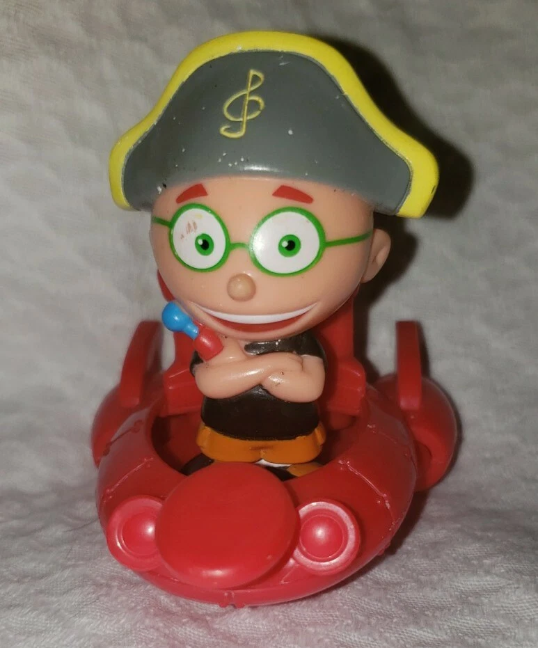 Figura PVC Little Einstein's Pirate Leo June y Pat Pat Rocket Mattel Disney 2007 Foto 2 de 4