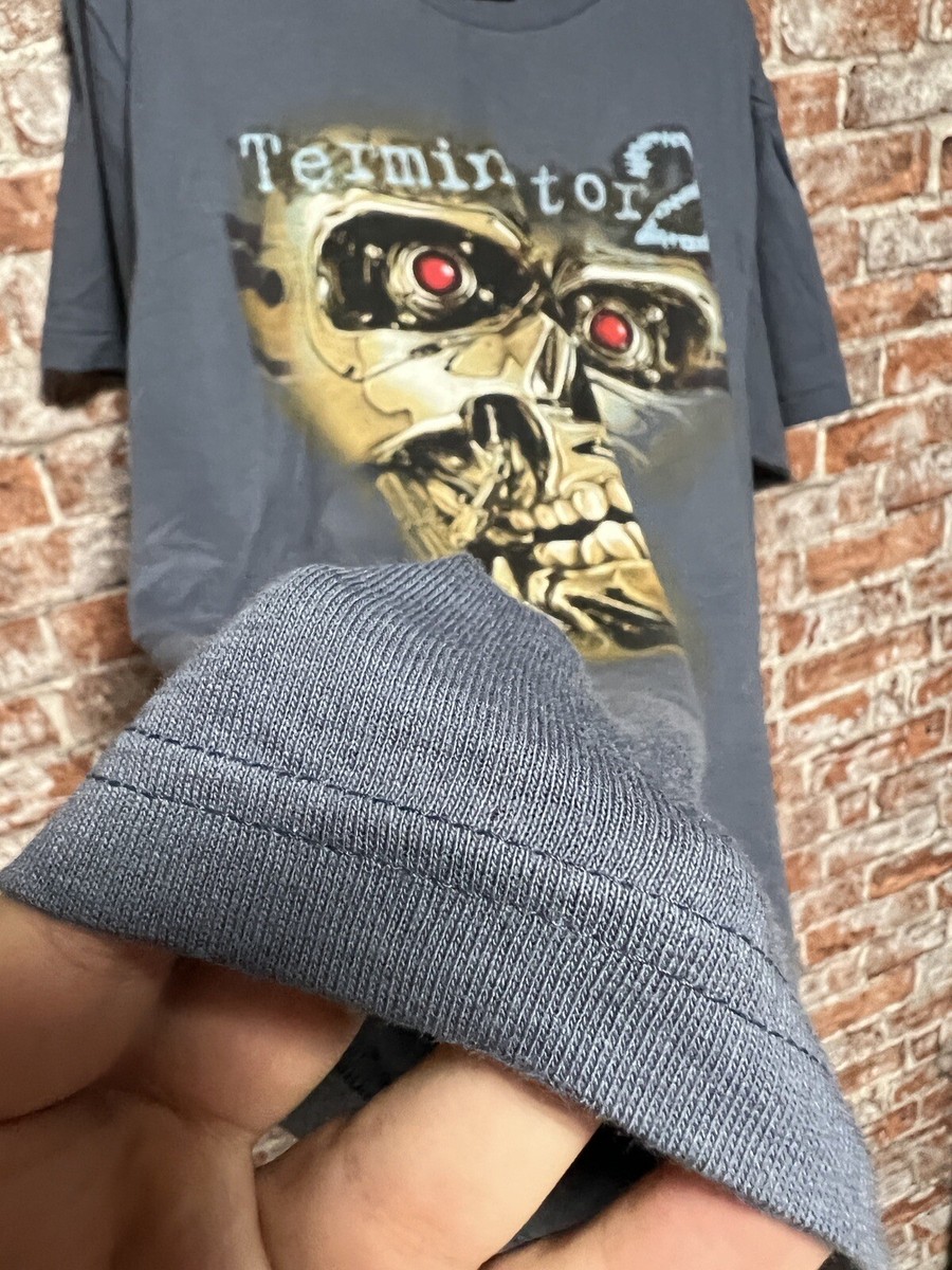 ターミネーター2 3D 90s tシャツ movie Terminator 2 Terminator 2 3D 90s Vintage Movie Universal Studios Hollywood T