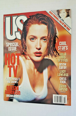 US WEEKLY Magazine Oct 1997 GILLIAN ANDERSON NEW Hot Cover HTF