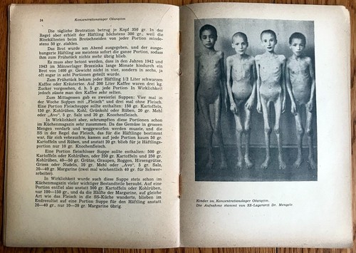 1955 Polonia OLOCAUSTO Varsavia AUSCHWITZ BIRKENAU foto ebraiche ATROCITÀ NAZISTE - Foto 9 di 24