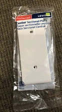 14 Leviton 905-PSC14-W, White Center Sectional Plate, FREE SHIPPING