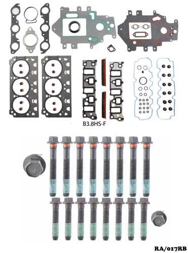 Jeu de Joints Culasse pour Pontiac Grand Prix 3.8 L. OHV 2006-2007 Ra / 017RB - Photo 1/5
