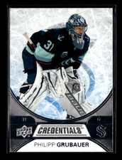 2021-22 Upper Deck Credentials Philipp Grubauer Kraken #27