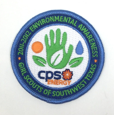 PATCH GSA Girl Scouts 2011 2012 Environmental Awareness Southwest Texas CPS
