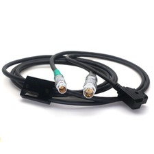 10pin Preston Micro Force V F to Heden 4pin D-tap, Zoom Handle Power Cable 150cm