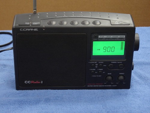 C.Crane Radio 2 AM/FM, NOAA Weather, 2-Meter Ham Band - Used - Working - Picture 4 of 11