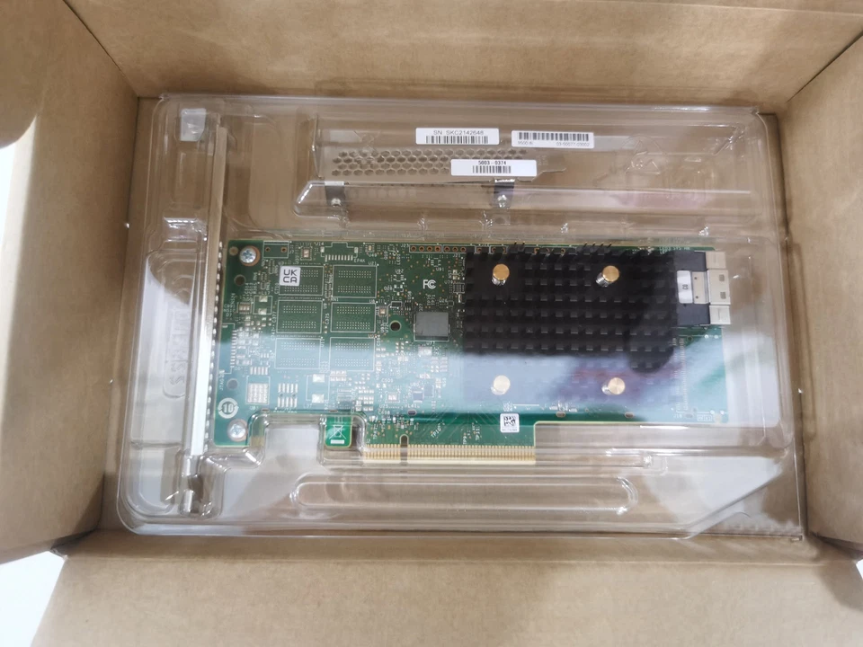 New Broadcom HBA 9500-8i Tri-Mode Storage Cntroller SATA 6Gb/s SAS 12Gb/s PCIe - Image 2 of 4