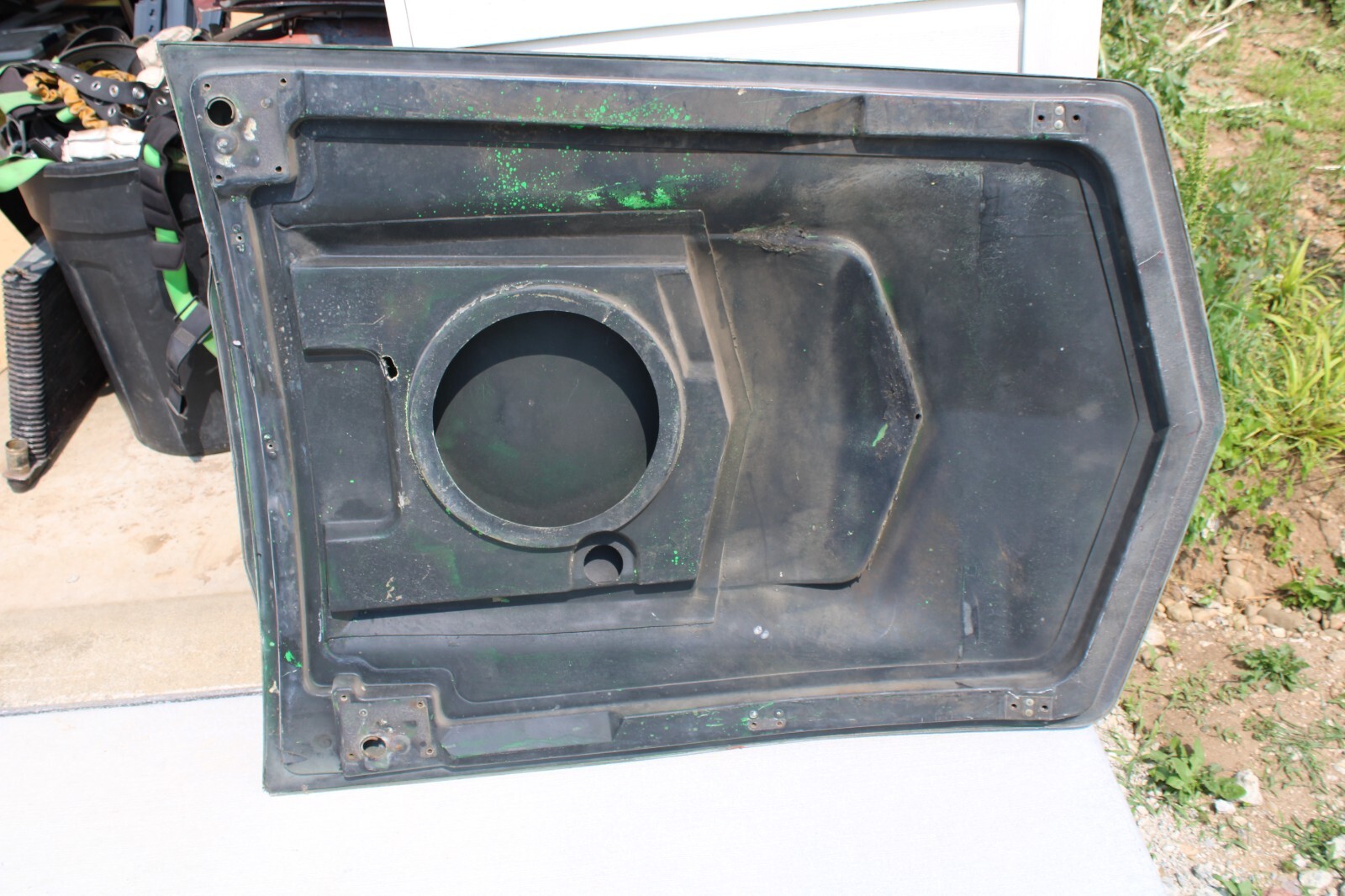 1968 1969 Corvette General Motors Original Factory L-88 Black Fiberglass Hood