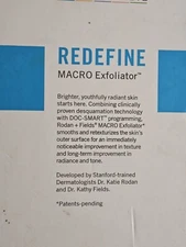 Rodan & Fields Dermatologists REDEFINE Macro Exfoliator Missing Parts See Pict