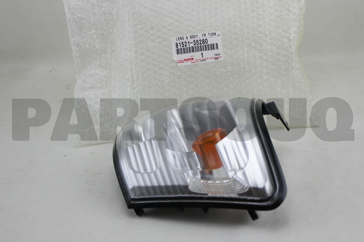 8151160510 Genuine Toyota LENS, FRONT TURN SIGNAL LAMP, RH