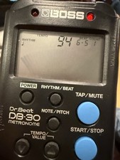 BOSS Dr. Beat DB-30 Pocket-Size Metronome w/ Rhythm Patterns - Black