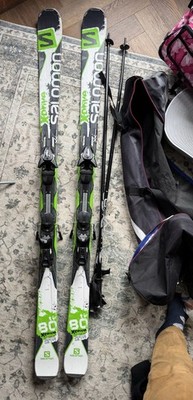 SALOMON X-DRIVE 80 TI SKI 177cm SERVICED 2026