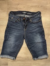 Denizen from Levi's Indigo Mid-Rise Denim Shorts