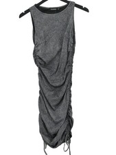 Naanaa Bodycon Midi Dress UK8 in Black