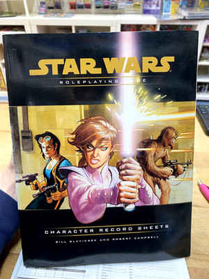 Star Wars: The Roleplaying Game - Character Record Sheets - Englisch
