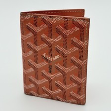 Goyard Saint Marc Card Holder Wallet ' Orange '  100 AUTHENTIC 