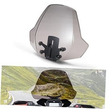 Adjustable 3 inches Tinted Dark Windshield for Can Am Ryker 900 600 Sport 