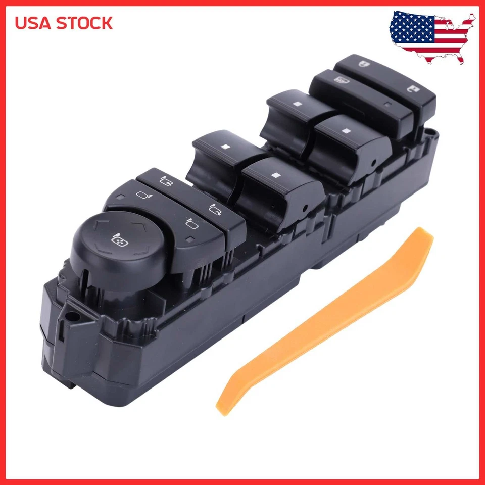 Interruptor de ventana eléctrica de puerta del conductor para Chevrolet Suburban 2500 2008-2013 4 puertas Foto 3 de 4