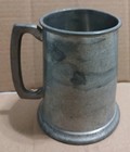 english pewter tankard glass bottom beer mug Kent Silversmiths — photo 1