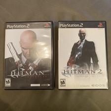 Hitman Contracts & Hitman 2 Silent Assassin PS2 PlayStation 2 Complete
