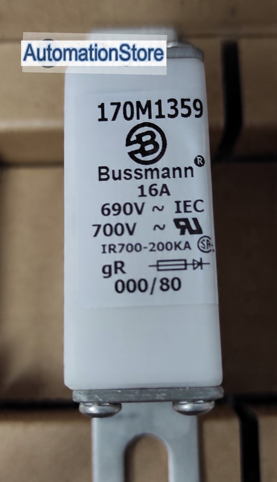 Bussmann Industrial Fuse 170M1359 16A 690V