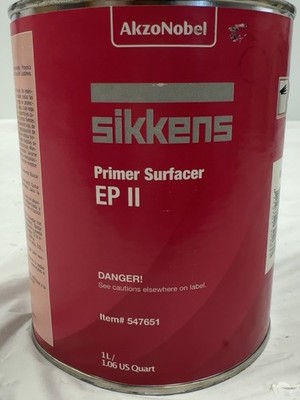 AkzoNobel Sikkens Autocryl 637-EP II Gray Primer Surfacer 1L 547651