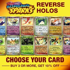 Surging Sparks Reverse Holos Choose Your Card Pokemon TCG NM Complete Your Set