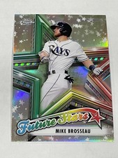 2021 Topps Chrome Baseball Future Stars - Mike Brosseau - Tampa Bay Rays