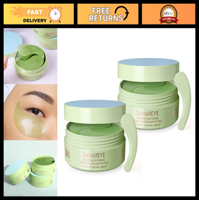Detoxifying Hydrogel Under-Eye Patches - 60 Pairs, Cucumber & Gold, Depuffing So