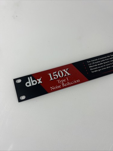 DBX 150x Type I Noise Reduction Vintage Audio Dealer Plate Sign Plaque - Picture 2 of 5