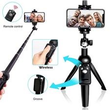 40 inches Selfie Stick Tripod with Remote Portable for iPhone and Android Phones