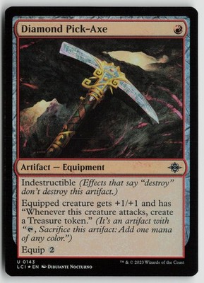 Diamond Pick-Axe LP Foil 143 The Lost Caverns of Ixalan MTG