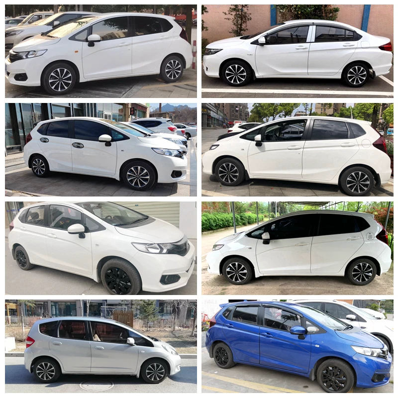 Silver wheel rim cover for R15 Rim,15" Tire Hub Caps,for 2009-2020 Honda Fit - Image 2 of 4