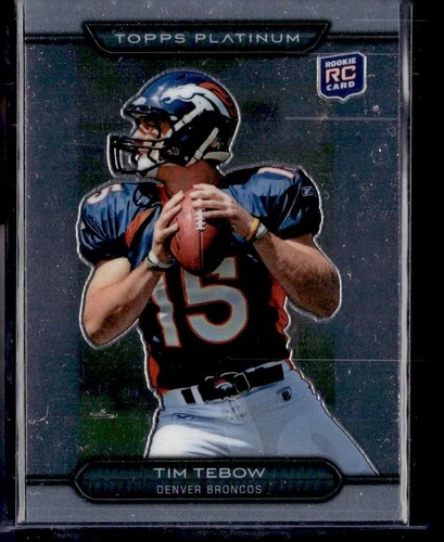 2010 Topps Platinum Tim Tebow Rookie #79