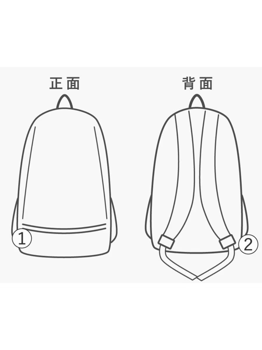 Mark Gonzales Backpack -- BLK - image 9