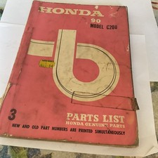 Honda C200 Parts List Catalogue