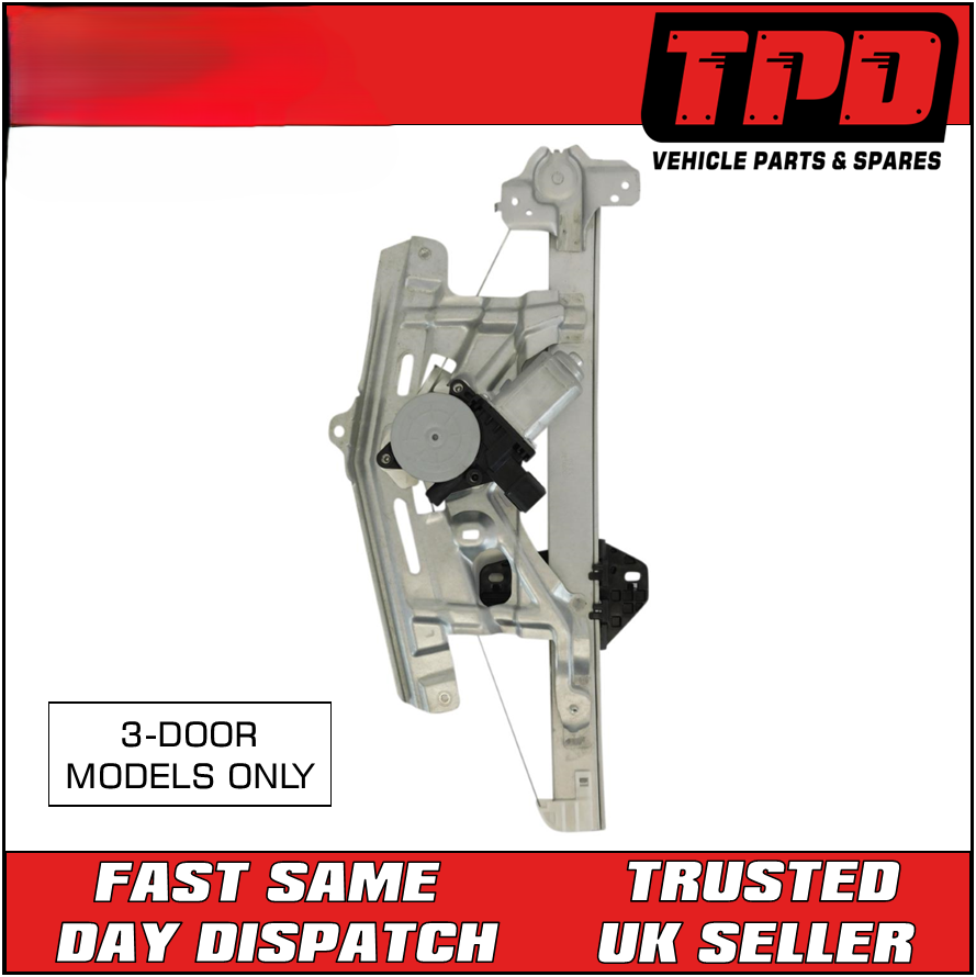 NEW Honda Civic Mk8 (3-Door) Right Front Window Regulator & Motor 2006-2011