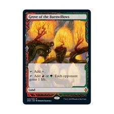WotC MtG Zendikar Rising Expeditions Grove of the Burnwillows (MR) (Foil) NM