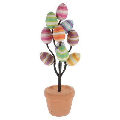 Eggs Tree Table Centerpiece Desktop Bonsai Statue Creative Decor Filler - Image 1 of 4