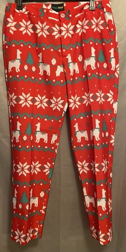 Happy Hour de Tipsy Elves Llama Navidad Tacky Traje Feo con Corbata Talla XL - Imagen 5 de 12